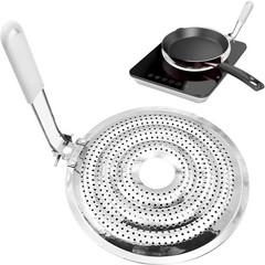 Heat Diffuser Flame Reducer Simmer Plate, Stainless Steel Heat Diffuser for G…