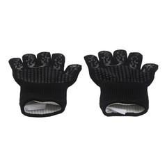 Heat Resistant Barbecue Gloves With Extended Cuff For Grilling And Oven Use