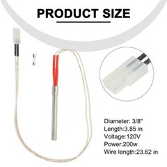 4xGrill Hot Rod Igniter Kit Replacement Parts For Pit Boss Pellet Grills&Somkers