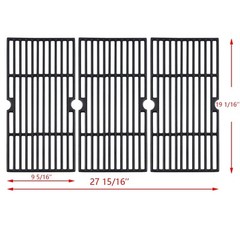 Charbrofire 810-1750-S 810-1751-S Grates Replacement Parts for Brinkmann Gril…