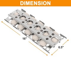 Grill Ceramic Briquettes Tray for RCS 26″ 32″ 40″ Replacement Parts…