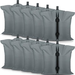 Woanger Extra Large Canopy Weights 112 Lbs Gazebo Heavy Duty Tent Sand Bags P…