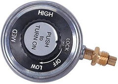 Propane Gas Grill Control Valve Table Top Regulator with a 1″-20 Female
