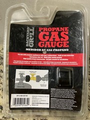 Propane Tank Gauge Gas Grill BBQ RV Pressure Adapter Meter Gauge Indicator Brass