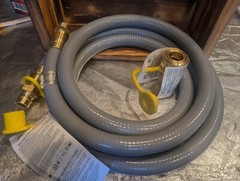 12 Ft 3/4″ Gas Hose MODEL DI01 BRAND NEW
