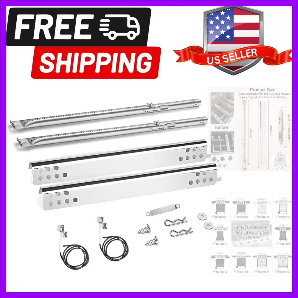 Grill Replacement Parts for Charbroil Performance 2 Burner 463625217, 4636252…
