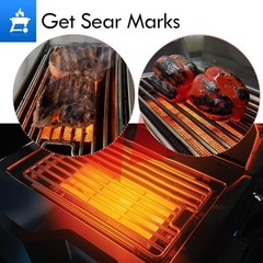 Infrared Side Burner Grate Replacement for Prestige 500, Rogue SE 425, 525, 625