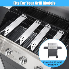 5210050 Heat Tents for Expert Grill BG2824B Grill Parts, 4-Pack Heat Plates Heat