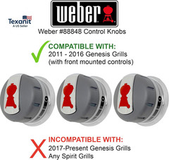 Weber 88848 Gas Grill Burner Kbs