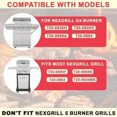 Nexgrill Grill Igniter Kit – 4 Burner Push Button Ignitor for Easy Replacement