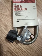 4FT Propane Hose Regulator Universal Fit 1″-20 1lb to 5-20lb Tank US 7050885