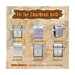 3 Pack Stainless Steel G533-2200-W1 True Infrared Grill Emitter Plates for Ch…