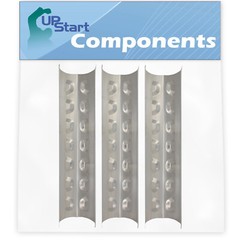 3x BBQ Grill Heat Shield Plate Tent Replacement Parts for Kenmore 148.16156211
