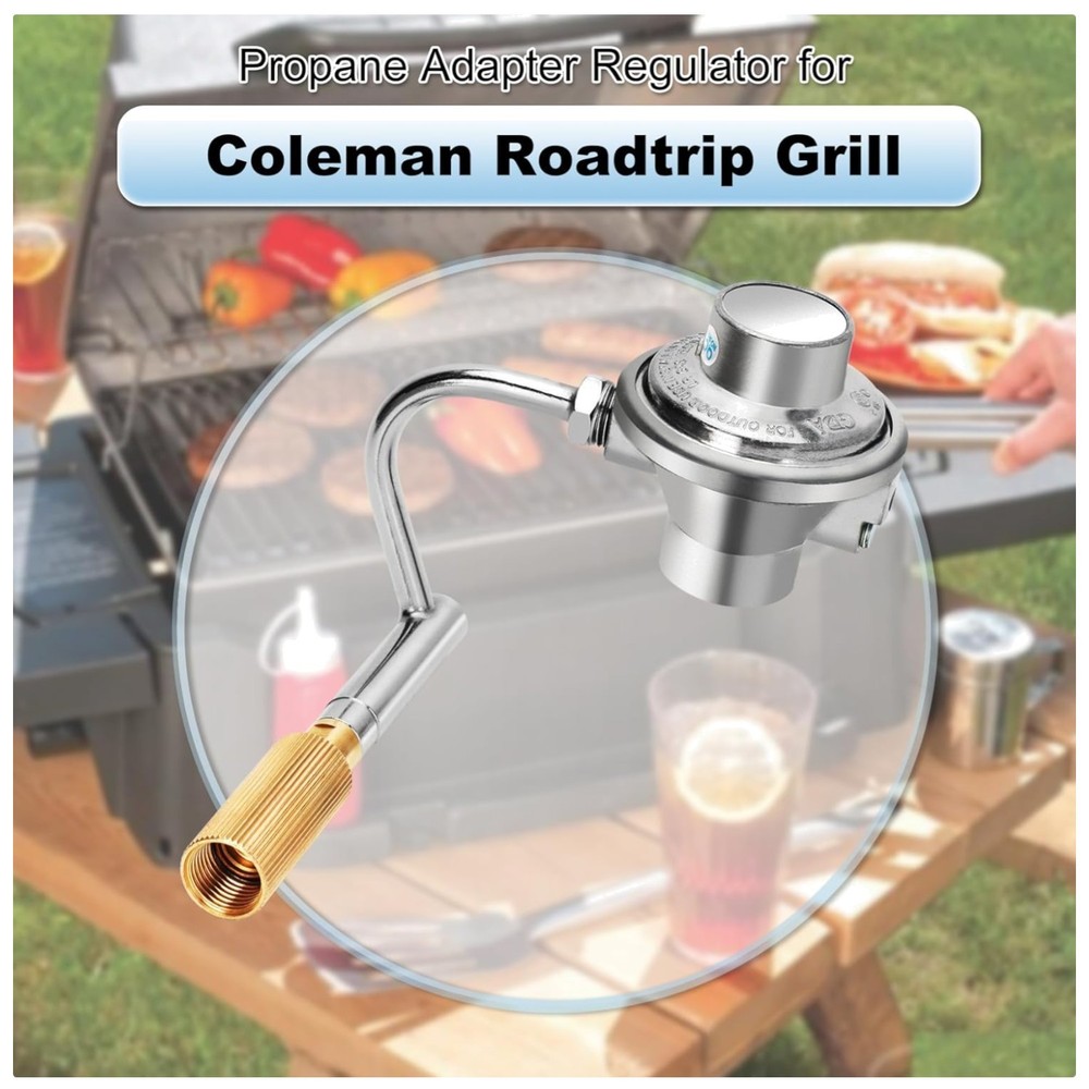 Stainless Steel Grill Regulator – Easy Install