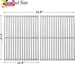 17.5 Inch Grill Grates for We-ber Spirit 300 Series Genesis Silver/Gold/Platinum