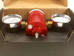 Beaumont Manufacturing Pilot Assembly Throttle W/0-30 Brass Gauges And Fittings