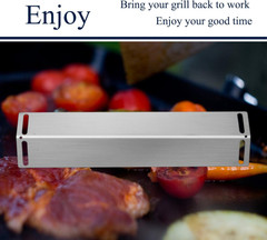 16 1/2” X 4” BBQ Gas Grill Replacement Parts, Grill Heat Plates Shield Heat Tent