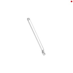 Charbroil Grill Part # HW018-170200 – Leg Rear Left. – Kettleman