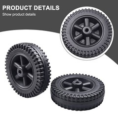 6″ Grill Wheels Replacement Parts/For Gas Grills And Other Brands 2pcs