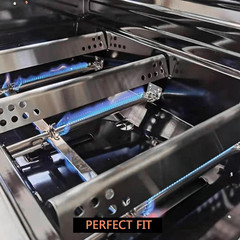 Grill Replacement Parts for Charbroil Performance 2 Burner Tubes & Heat Plates