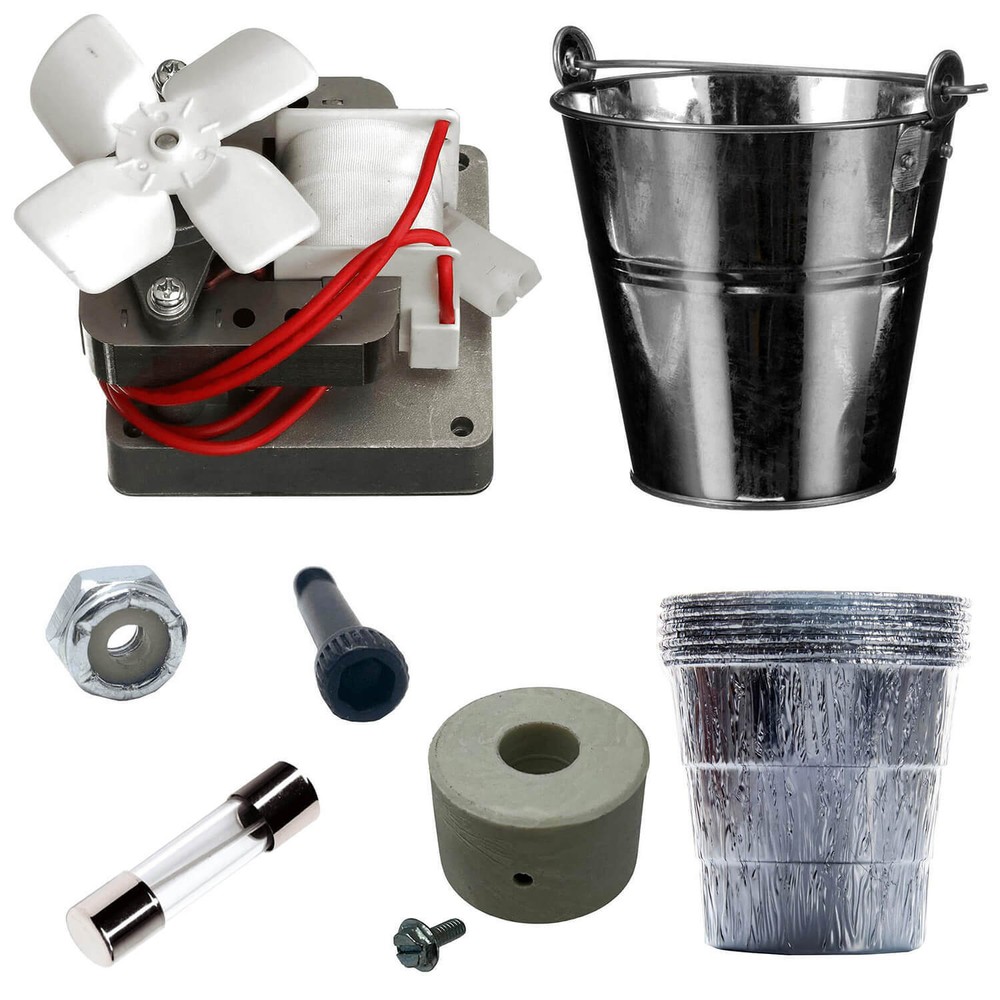 Char-Griller Pellet Grill Auger Motor & Grease Bucket Repair Kit