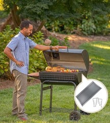 27inch Ash pan for Chargriller 1224 1324 2121 2222 2727 2828 2929 Charcoal Grill