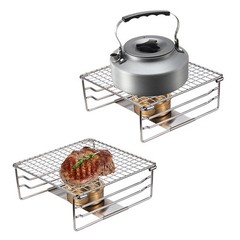 Stainless Steel Charcoal Grill for Easy Setup and Delicious Outdoor Meals