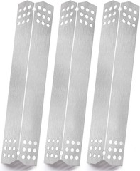 Replacement Burner Covers for Grillmaster Grill Master 720-0737, Set of 3 Heat P