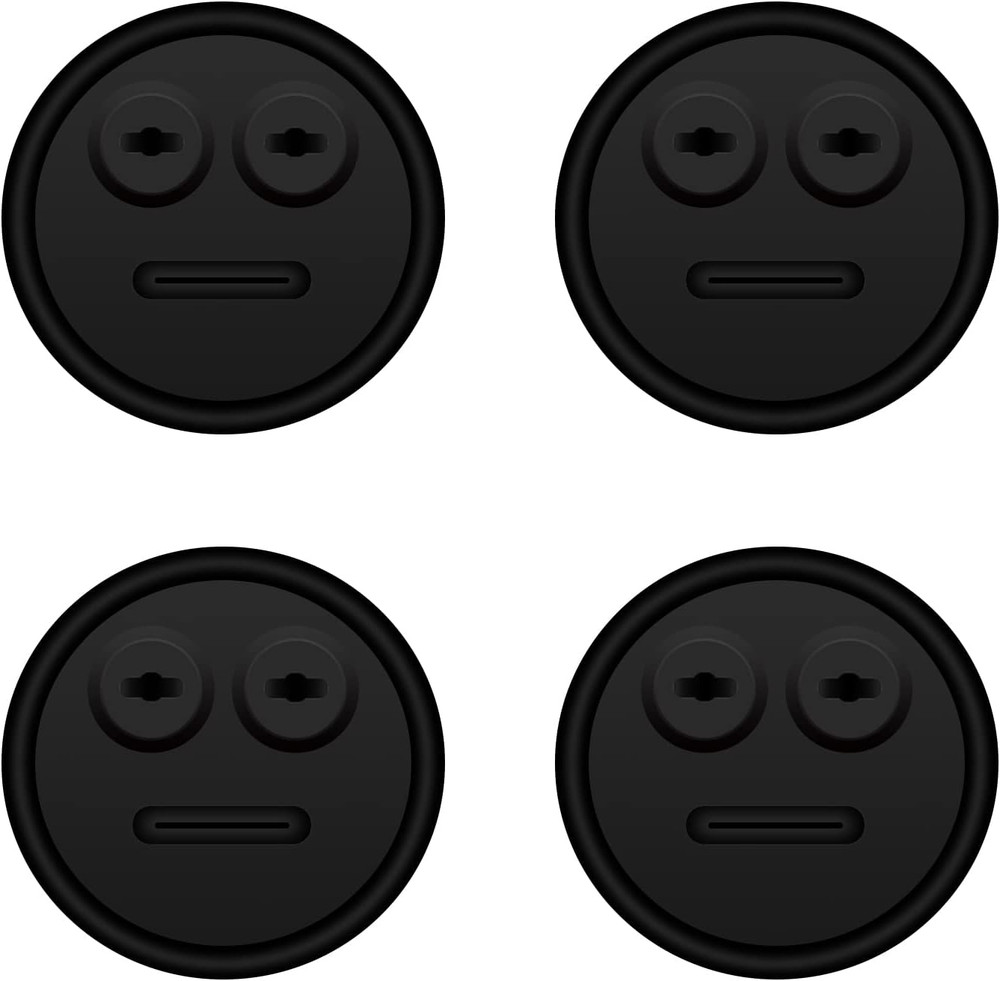 4-Pack Temp Probe Grommet for BBQ Grills, Replacement for Weber 85037 Smokey Mou