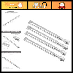Grill Burner Tube Replacement Parts for RCS & Summerset Sizzler 26″ 32″ 40″ – 4