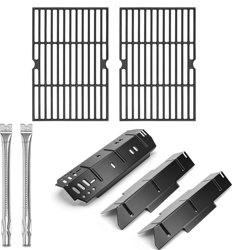Grill Parts for Dyna-Glo DGH474CRP DGH450CRP,Grill Replacement sliver-black