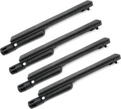 4PC Cast Iron Burner Tube Grill Replacement Part for Jennair Nexgrill Charbroil