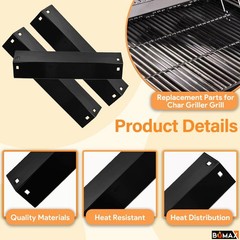 Grill Replacement Parts 3-Pack for Char Griller 5050 5650 3001 3008 – Burner