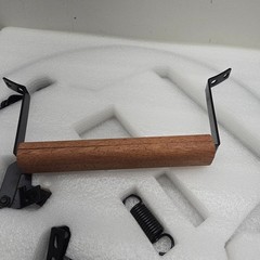 Hinge and Band Kit for Large Big Green Egg Black Carbon Steel – MISSING 1 SPRING