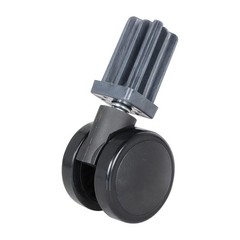 2 Set Caster Wheel 2.33In Black For Genesis Summit Silver Spirit Gas Grills