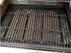 Grill Grates BBQ Grate Grid 19×25″ 2pcs Porcelain Coated Cast Iron Replacement