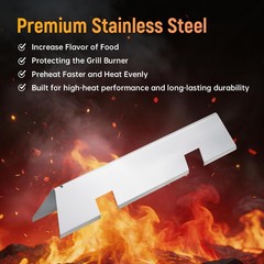 Spirit E-210 7635 Flavorizer Bars and 69785 Grill Burner for Weber Spirit I &…