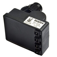 Universal Fit 4-Spark Electronic Push Button Igniter Kit for Most Grills, Black