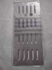 Stanbroil Stainless Steel Venting Panel for Grill, 15 Inches By 6.5 inches