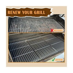3 Pack Stainless Steel G533-2200-W1 True Infrared Grill Emitter Plates for Ch…