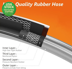 Propane Adapter Hose 6FT for Weber Q Coleman Blackstone Char-Broil Grills