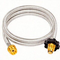 5FT QCC-1 Gas Hose Adapter 1lb to 100lb Propane Tank Mr Heater Coleman BBQ Line