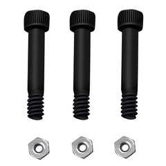 3*Grill Auger Motor Shaft Nut&Bolt Set For Traeger For PitBoss For Rec Ignitor