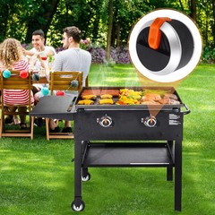 Gas Griddle Grill Orange Knobs Replacement for Blackstone 1666 1517 1554 1825…