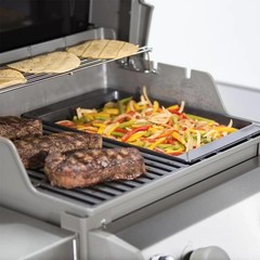 Weber 7658 Cast Iron Griddle Replacement for Spirit and Spirit II Grills