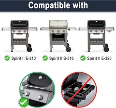 7636 67046 Flavorizer Bars for Weber Spirit II E310 E320 E330 S310 S320 S330