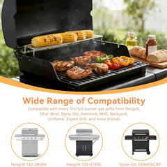 Adjustable Drip Pan w/Catch Pan Charbroil Dyna Glo Nexgrill Kenmore 23.6-31.6in