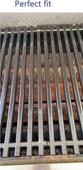 Grill Cooking Grates Fits Weber Spirit 300 Genesis B/C 7525 (Set of 2)
