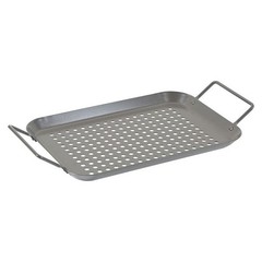 BBQ Pan Set BBQ Accessories Carbon Steel Material Compact Size Non-stick Coating