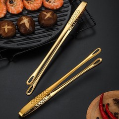 Sleek Design Stainless Steel Grill Tweezers Perfect for Meat and Vegetables